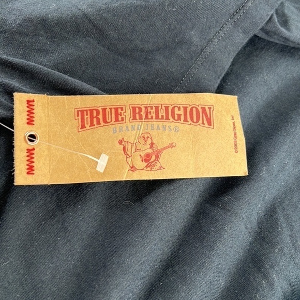 True Religion World Tour Frame SS Crew Neck Tee Shirt - Picture 9 of 9